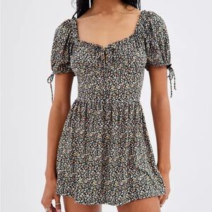 Urban Outfitters Jessa Floral Romper